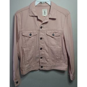 Aeropostale NWT pink jean jacket Size S